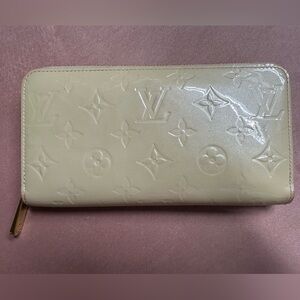 Louis Vuitton Beige Embossed Wallet
